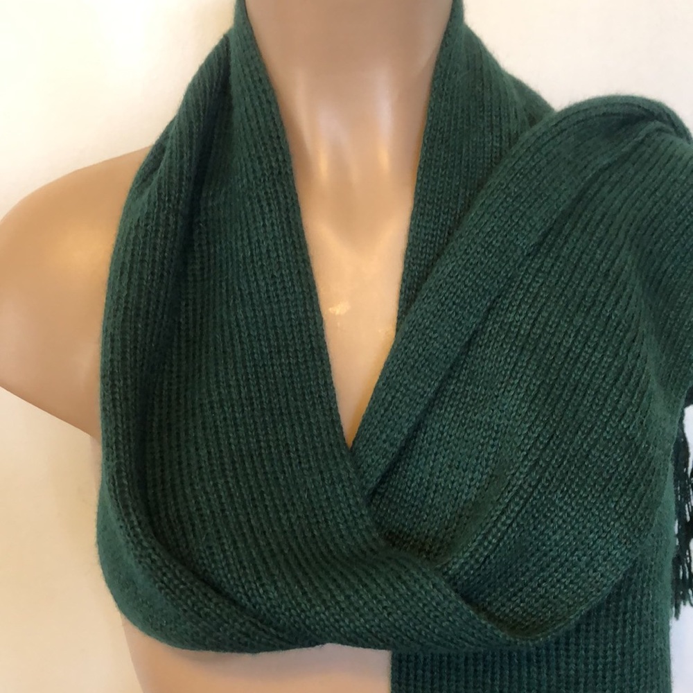 Lovely Baby Alpaca green color SCARF